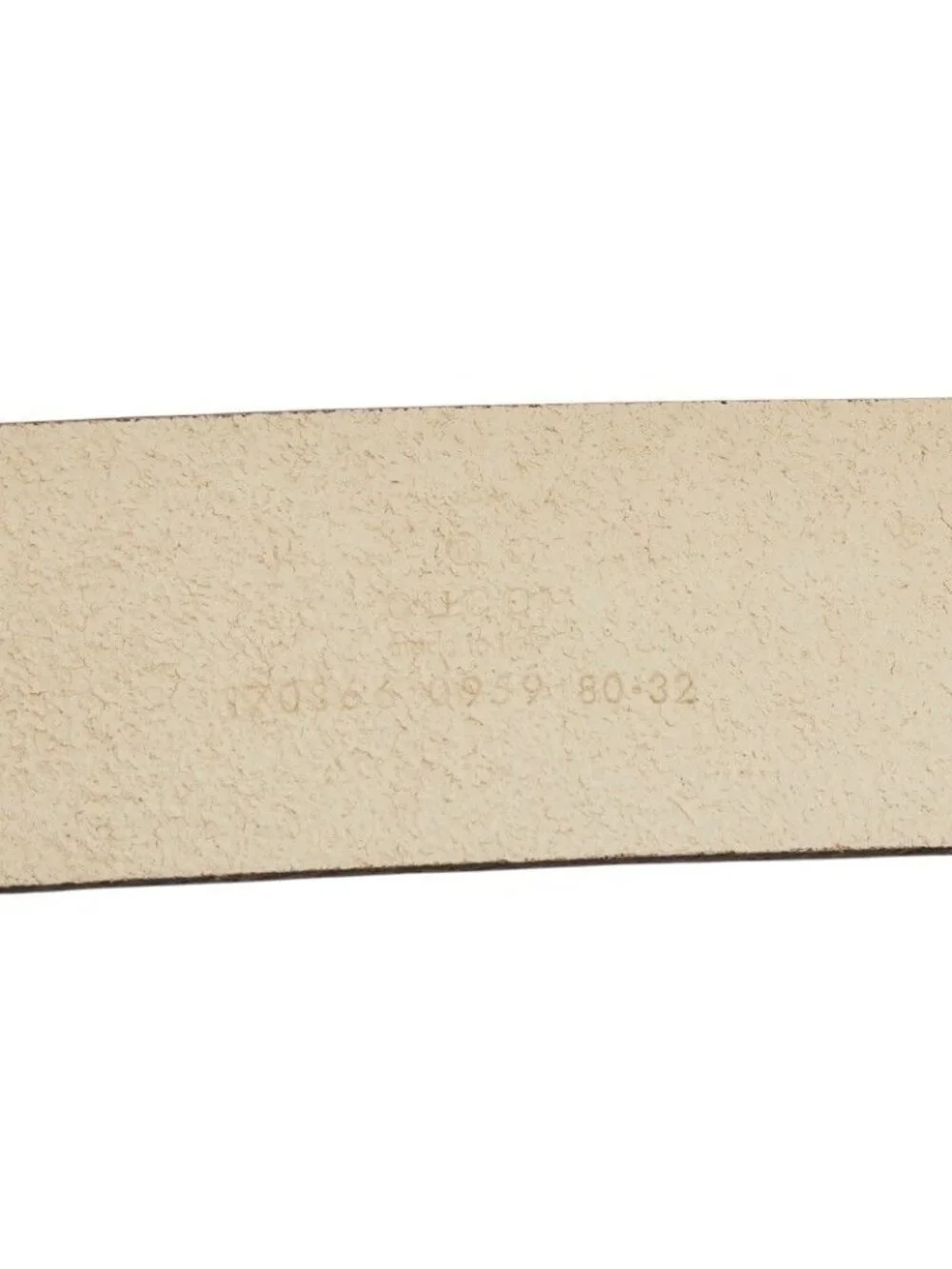 Gucci 80 32 Beige Leather Belt
